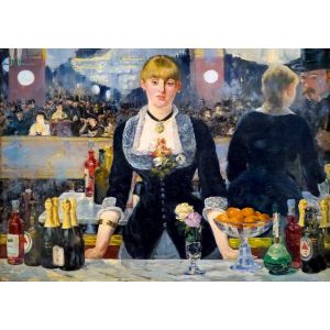 Bluebird Puzzle Édouard Manet - A Bar at the Folies-Bergère, 1882