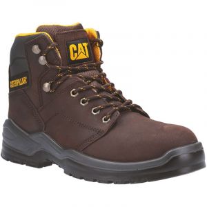 Caterpillar Chaussures hautes de sécurité S3 src striver Marron 44