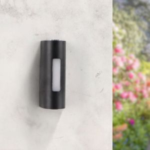 M Ledme – Applique murale LED 10 W pour extérieur, lumière chaude 3000 K, étanche IP54, lampe moderne pour jardin, patio et terrasse