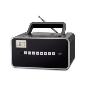 Dcybel Radio K7-CD Boom Box BT Black