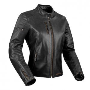 Segura Blouson cuir femme Laxey marron- T0