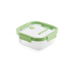 Lékué Récipient hermétique 100% verre 1100 ml carré