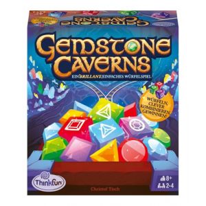 Thinkfun Gemstone Caverns: EIN strategisches Roll & Write-Spiel