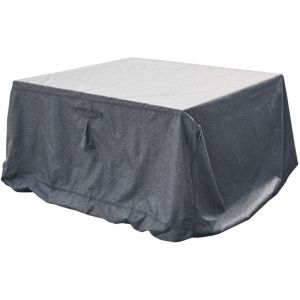 Hesperide Housse de protection pour table carrée S HAMBO - 105 x 105 x 80 cm - Gris - Hambo