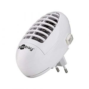 Goobay Tueur d'insectes UV-LED, la protection efficace contre les insectes gênants, en particulier les mouches des fruits