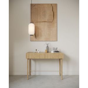 Selsey NOLIE - Coiffeuse avec tiroir - debout - 110 cm - couleur de bois chêne huilé