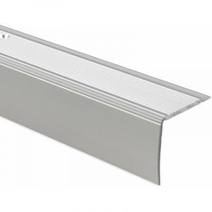 Image de Seuil d'escalier Integral K234 Forme: L 35 x 30 mm Longueur: 100 cm Pré-percé Argent