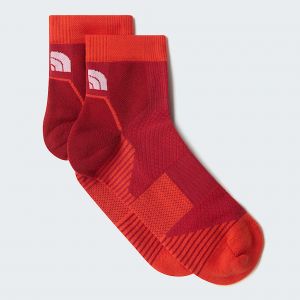 The North Face Chaussettes Basses Trail Run Iron Clay-lava Red Taille M male