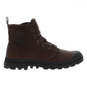 Image de Palladium Boots PAMPA HI ZIP LTH ESS - Couleur 36,37,39,43,45,46,47 - Taille Marron