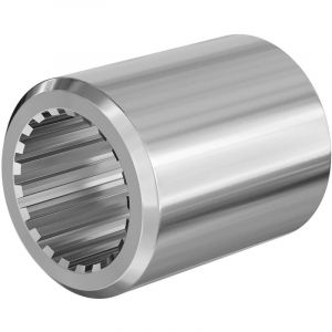 wiltec Manchon pour Arbre de transmission Arbre cannelé Type d 60 mm 1 3/8' 21 Dents 21 Rainures Tracteur