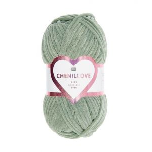 Rico Design Découvrez le Confort et la Douceur de la Pelote Velours Creative Chenillove 100GR de (...) - 23 Sauge