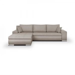 Canapé d angle con ible réversible coffre de rangement Tissu L 289 P 94 188 H 88