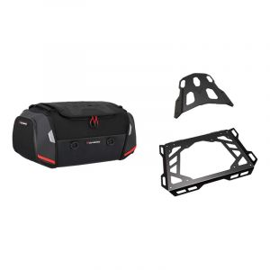 Sw-motech Kit sacoche de selle Rackpack + porte-bagages + extension BM