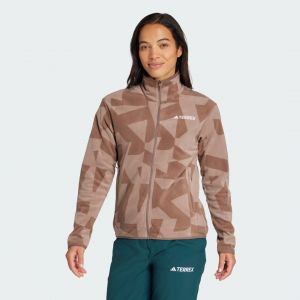 Adidas Veste molleton entièrement zippée imprimée Terrex Multi