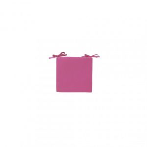 Galette en coton rose framboise 40x40cm