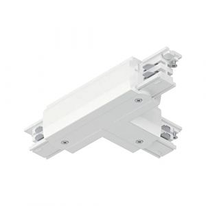 Image de Paulmann Prorail3 T-Connector Droit Max. 3.680W 230V Blanc en métal blanc, plastique