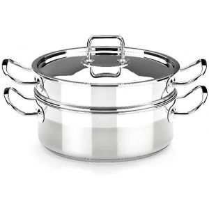Bra Marmite à vapeur professionnelle avec couvercle 24 cm