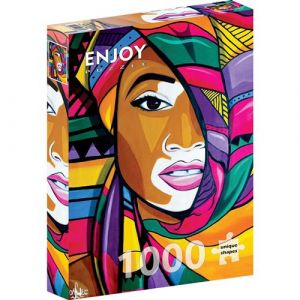 Puzzle 1000 pièces ENJOY - Beauté Africaine