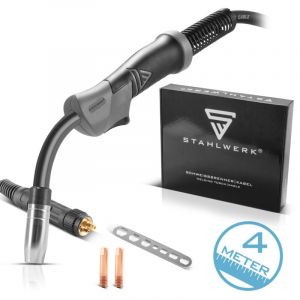Stahlwerk - Torche de soudage AK15 MB15 Ensemble de flexibles de 4 m pour postes à souder mig mag