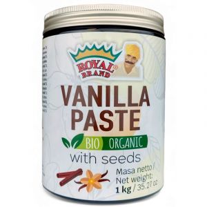 P&acirc;te de vanille naturelle bio 1 kg Gousses de vanille concentr&eacute;es Royal Brand