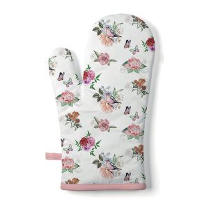 Ambiente Gant De Cuisine Charlotte Fleurs Oiseaux Et Papillons