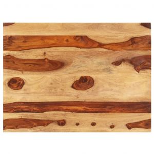 VidaXL Dessus de table Bois solide 15-16 mm 60x80 cm
