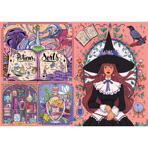 Hachette Puzzle L'Atelier des Sortilèges