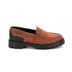 Kickers Deck Loafer, Mocassins Femme, Orange, 38