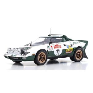 Image de Kyosho Lancia Stratos HF B.Waldegaard Winner San Remo 1975 Nr.11 - 1:18