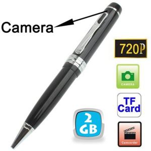 Yonis Y-sce2g2 - Stylo caméra espion HD 720p appareil photo USB Micro SD 2 Go
