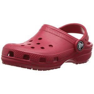 Image de Crocs Classic Clog Kids, Sabots Mixte Enfant, Rouge (Pepper), 24-25 EU