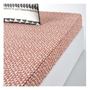 Drap housse coton bonnet 25 cm, Tiebele Multicolore Couleur Multicolore Taille 160 x 200 cm