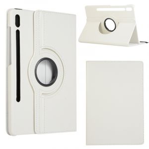 Etui housse protection pour Samsung Galaxy TAB S10 Lite 10,9 pouces rotative 360 degr&eacute;s blanche Pochette coque XEPTIO