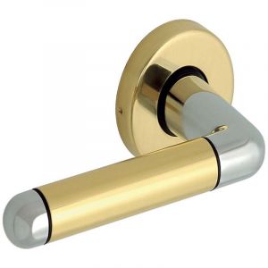 Vachette BEZAULT Béquille double laiton SIGNATURE Kit béquille 320 avec carré de 7 mm couleur chrome lait