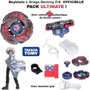 Tomy Coffret L Drago Destroy 4D Ultime et Launcher Grip