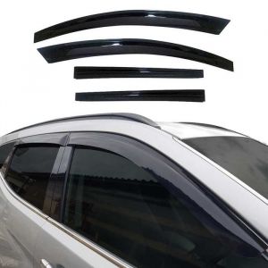 Omac Déflecteurs De Vent Pluie D'air pour Kia Sportage 2015-2020 Acrylique 4 Pcs