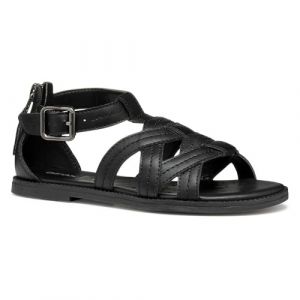 Geox J Sandal Karly Girl, Noir, 36 EU