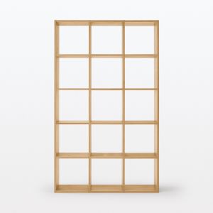 Set de 3 &eacute;tag&egrave;res &eacute;troites en ch&ecirc;ne ‐ 3x5 niveaux (Dont Eco‐part. 5,30&euro;)