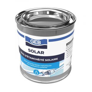 Geb Pâte d'étanchéité pour raccords métalliques sur installations solaires.