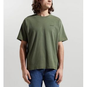 Levi's T-shirt droit signature brodée coton Vert - Couleur Vert - Taille S
