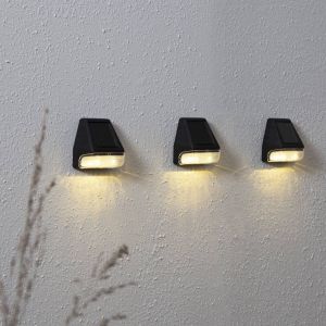 Star Trading Appliques solaires Wall Mini lot de 3