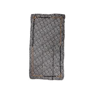 Guess Echarpe Leopard Femme Noir