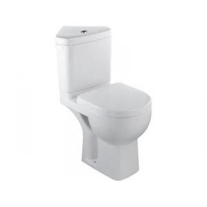 Jacob Delafon E0373-00 - Ensemble cuvette et réservoir angle Odeon Up sortie horizontale