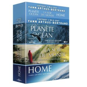 Coffret Yann Arthus-Bertrand - Planète Océan + La Soif du Monde + Home