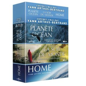 Coffret Yann Arthus-Bertrand - Planète Océan + La Soif du Monde + Home