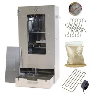 Eurocatch - Ensemble fumoir - Magnum - avec spirale électrique - Thermostat - Smoke Moth