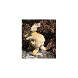 Anima Peluche Wallaby avec bébé 35 cm
