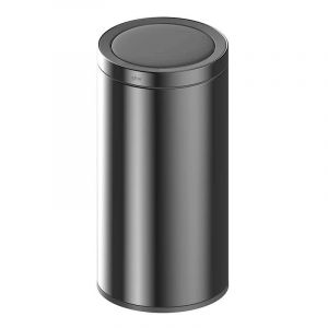 Poubelle Sensor Metal 40l Carbone