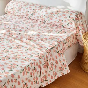 Taie de traversin coton VIVEROLTANTE - orange