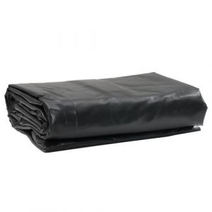 VidaXL Bâche noir 1,5x2 m 600 g/m²